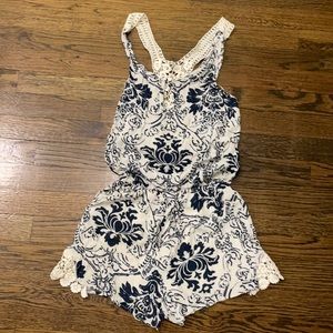 Swim cover up/romper
